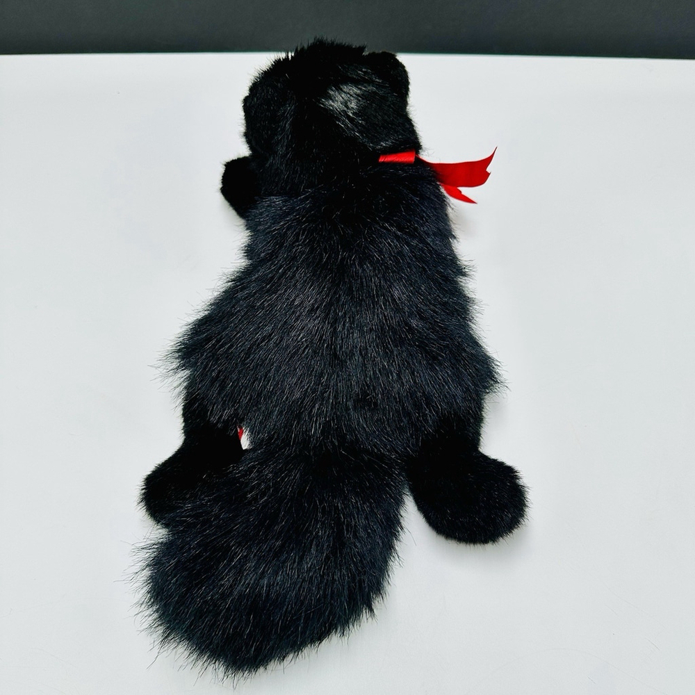 Vintage Ty Classic "Licorice" Beanie Buddy 14” Plush Black Persian Cat 1997 - Picture 8 of 12